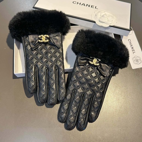 Cheap Chanel Gloves For Women #1249611 Replica Wholesale [$48.00 USD] [ITEM#1249611] on Replica Chanel Gloves