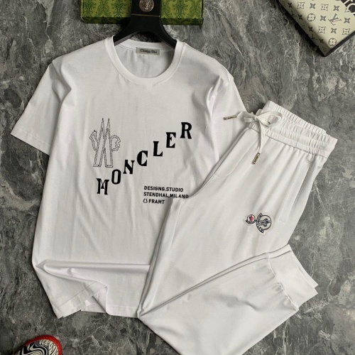 Cheap Moncler Tracksuits Short Sleeved For Men #1249641 Replica Wholesale [$64.00 USD] [ITEM#1249641] on Replica Moncler Tracksuits