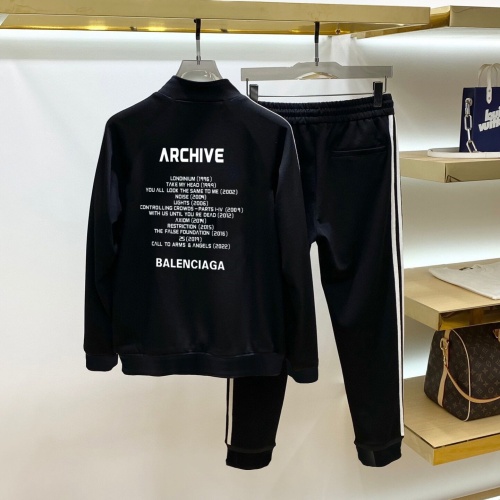 Cheap Balenciaga Fashion Tracksuits Long Sleeved For Men #1249647 Replica Wholesale [$102.00 USD] [ITEM#1249647] on Replica Balenciaga Fashion Tracksuits