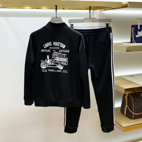 Cheap Louis Vuitton LV Tracksuits Long Sleeved For Men #1249651 Replica Wholesale [$102.00 USD] [ITEM#1249651] on Replica Louis Vuitton LV Tracksuits