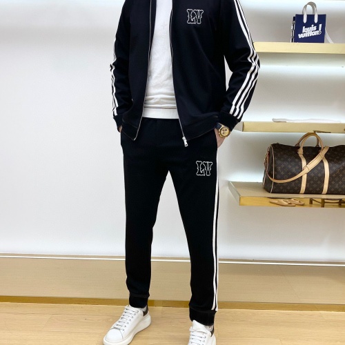 Cheap Louis Vuitton LV Tracksuits Long Sleeved For Men #1249651 Replica Wholesale [$102.00 USD] [ITEM#1249651] on Replica Louis Vuitton LV Tracksuits