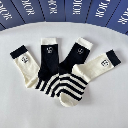 Cheap Christian Dior Socks #1249773 Replica Wholesale [$29.00 USD] [ITEM#1249773] on Replica Christian Dior Socks