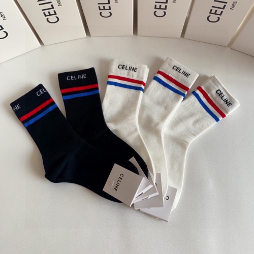 Cheap Celine Socks #1249774 Replica Wholesale [$29.00 USD] [ITEM#1249774] on Replica Celine Socks