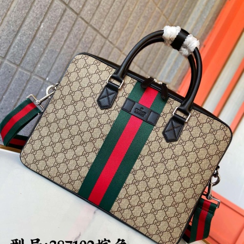 Cheap Gucci AAA Man Handbags #1249872 Replica Wholesale [$96.00 USD] [ITEM#1249872] on Replica Gucci AAA Man Handbags