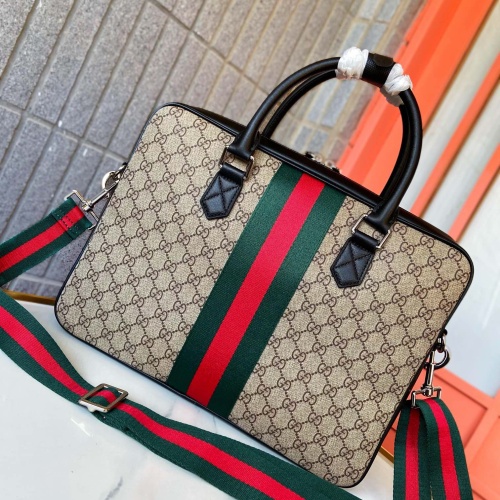 Cheap Gucci AAA Man Handbags #1249872 Replica Wholesale [$96.00 USD] [ITEM#1249872] on Replica Gucci AAA Man Handbags