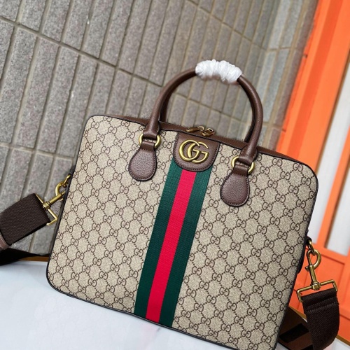 Cheap Gucci AAA Man Handbags #1249874 Replica Wholesale [$96.00 USD] [ITEM#1249874] on Replica Gucci AAA Man Handbags