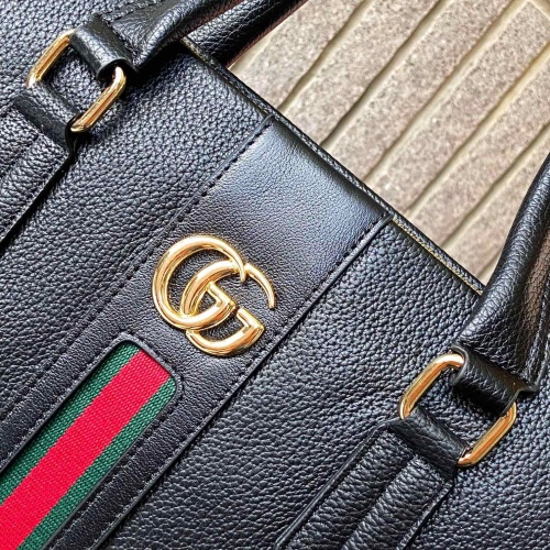 Cheap Gucci AAA Man Handbags #1249887 Replica Wholesale [$105.00 USD] [ITEM#1249887] on Replica Gucci AAA Man Handbags