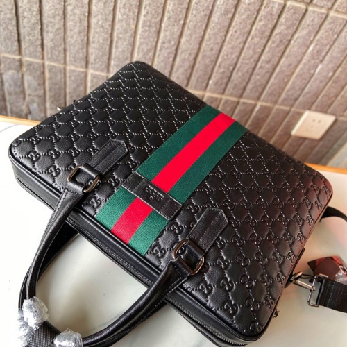 Cheap Gucci AAA Man Handbags #1249890 Replica Wholesale [$105.00 USD] [ITEM#1249890] on Replica Gucci AAA Man Handbags