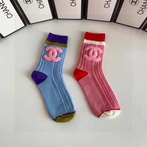 Cheap Chanel Socks #1249955 Replica Wholesale [$29.00 USD] [ITEM#1249955] on Replica Chanel Socks