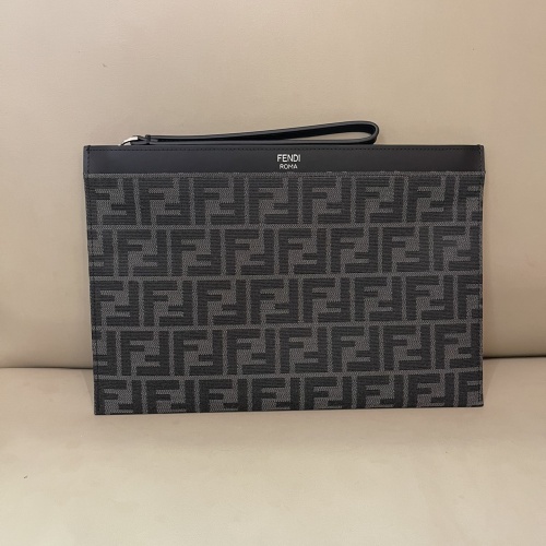 Cheap Fendi AAA Man Wallets #1249963 Replica Wholesale [$108.00 USD] [ITEM#1249963] on Replica Fendi AAA Man Wallets