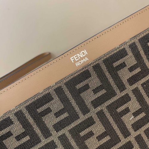 Cheap Fendi AAA Man Wallets #1249965 Replica Wholesale [$108.00 USD] [ITEM#1249965] on Replica Fendi AAA Man Wallets