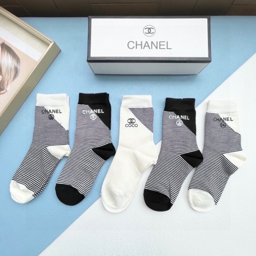 Cheap Chanel Socks #1250010 Replica Wholesale [$32.00 USD] [ITEM#1250010] on Replica Chanel Socks