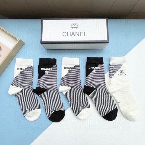 Cheap Chanel Socks #1250010 Replica Wholesale [$32.00 USD] [ITEM#1250010] on Replica Chanel Socks