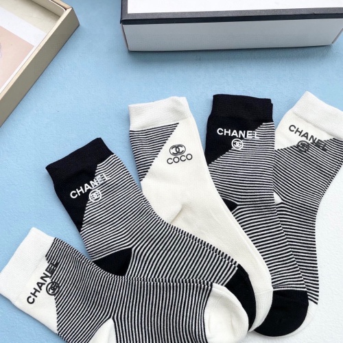 Cheap Chanel Socks #1250010 Replica Wholesale [$32.00 USD] [ITEM#1250010] on Replica Chanel Socks