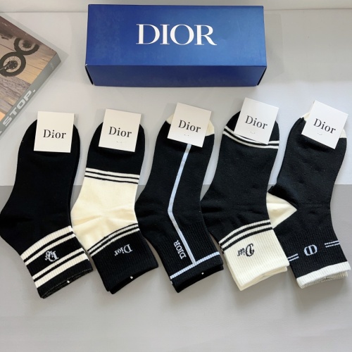 Cheap Christian Dior Socks #1250011 Replica Wholesale [$25.00 USD] [ITEM#1250011] on Replica Christian Dior Socks