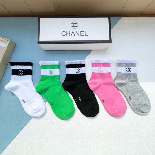 Cheap Chanel Socks #1250018 Replica Wholesale [$25.00 USD] [ITEM#1250018] on Replica Chanel Socks