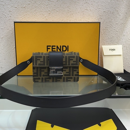 Cheap Fendi AAA Quality Messenger Bags For Unisex #1250025 Replica Wholesale [$122.00 USD] [ITEM#1250025] on Replica Fendi AAA Messenger Bags