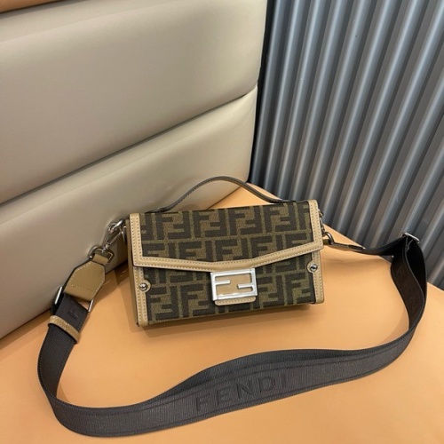 Cheap Fendi AAA Quality Messenger Bags For Unisex #1250026 Replica Wholesale [$160.00 USD] [ITEM#1250026] on Replica Fendi AAA Messenger Bags