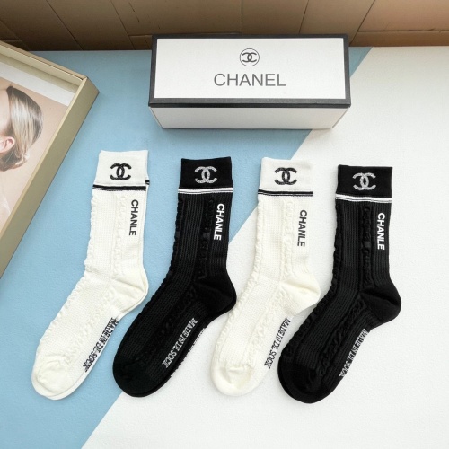 Cheap Chanel Socks #1250066 Replica Wholesale [$36.00 USD] [ITEM#1250066] on Replica Chanel Socks