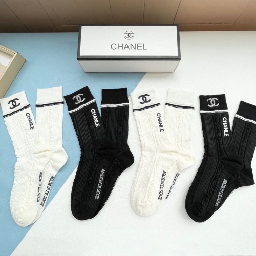 Cheap Chanel Socks #1250066 Replica Wholesale [$36.00 USD] [ITEM#1250066] on Replica Chanel Socks