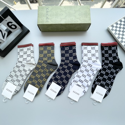 Cheap Gucci Socks #1250078 Replica Wholesale [$29.00 USD] [ITEM#1250078] on Replica Gucci Socks