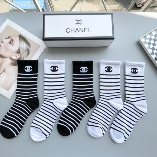 Cheap Chanel Socks #1250090 Replica Wholesale [$29.00 USD] [ITEM#1250090] on Replica Chanel Socks