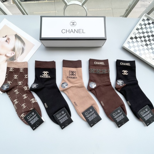 Cheap Chanel Socks #1250096 Replica Wholesale [$27.00 USD] [ITEM#1250096] on Replica Chanel Socks