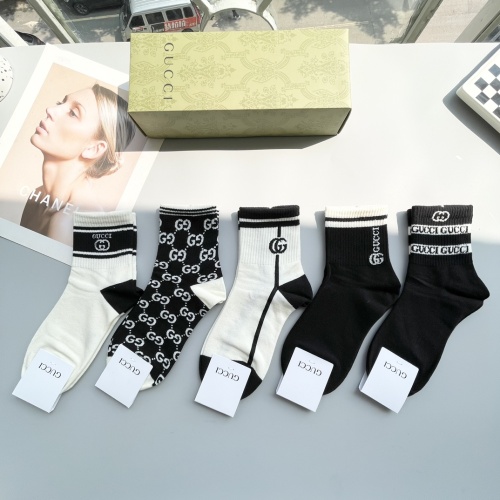 Cheap Gucci Socks #1250121 Replica Wholesale [$27.00 USD] [ITEM#1250121] on Replica Gucci Socks