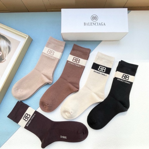 Cheap Balenciaga Socks #1250127 Replica Wholesale [$29.00 USD] [ITEM#1250127] on Replica Balenciaga Socks