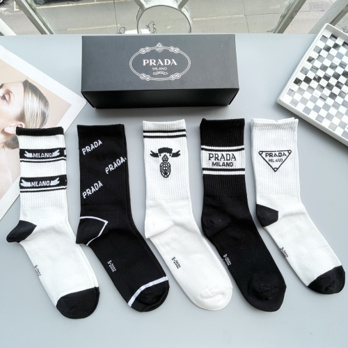 Cheap Prada Socks #1250130 Replica Wholesale [$29.00 USD] [ITEM#1250130] on Replica Prada Socks