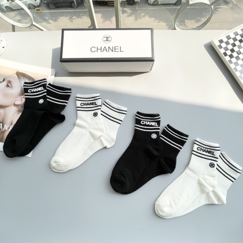 Cheap Chanel Socks #1250132 Replica Wholesale [$34.00 USD] [ITEM#1250132] on Replica Chanel Socks