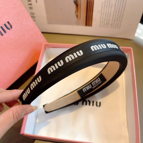 Cheap MIU MIU Headband For Women #1250210 Replica Wholesale [$27.00 USD] [ITEM#1250210] on Replica MIU MIU Headband