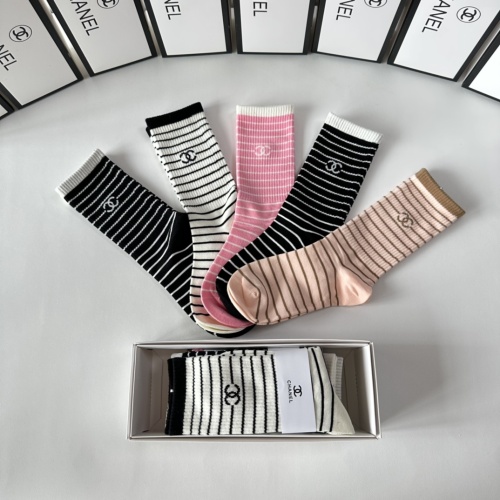 Cheap Chanel Socks #1250308 Replica Wholesale [$29.00 USD] [ITEM#1250308] on Replica Chanel Socks