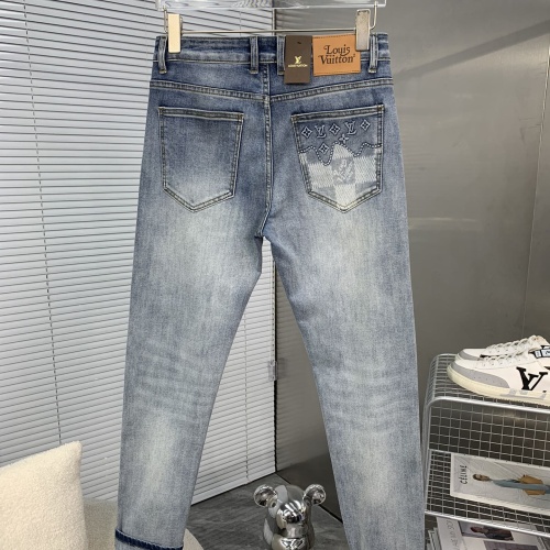 Cheap Louis Vuitton LV Jeans For Unisex #1250348 Replica Wholesale [$76.00 USD] [ITEM#1250348] on Replica Louis Vuitton LV Jeans