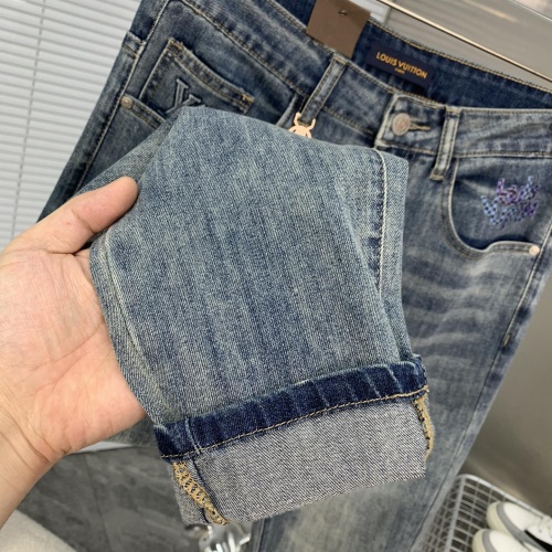 Cheap Louis Vuitton LV Jeans For Unisex #1250349 Replica Wholesale [$76.00 USD] [ITEM#1250349] on Replica Louis Vuitton LV Jeans