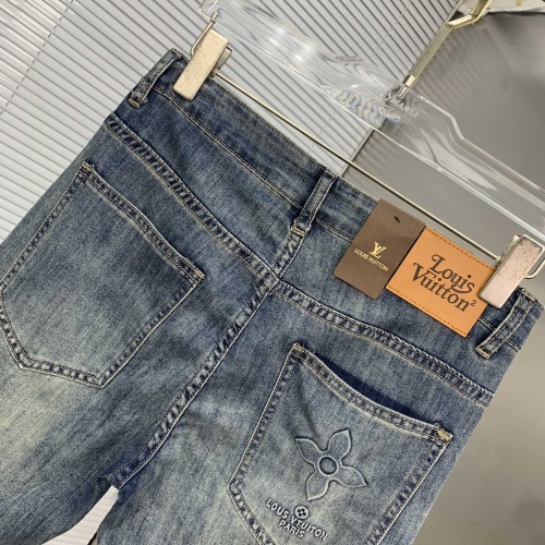 Cheap Louis Vuitton LV Jeans For Unisex #1250349 Replica Wholesale [$76.00 USD] [ITEM#1250349] on Replica Louis Vuitton LV Jeans