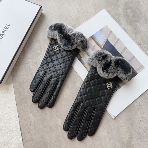 Cheap Chanel Gloves For Women #1250350 Replica Wholesale [$52.00 USD] [ITEM#1250350] on Replica Chanel Gloves