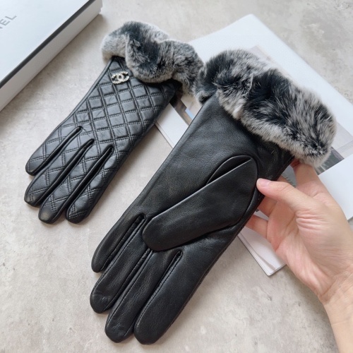 Cheap Chanel Gloves For Women #1250350 Replica Wholesale [$52.00 USD] [ITEM#1250350] on Replica Chanel Gloves