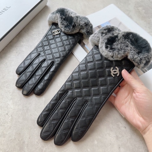 Cheap Chanel Gloves For Women #1250350 Replica Wholesale [$52.00 USD] [ITEM#1250350] on Replica Chanel Gloves