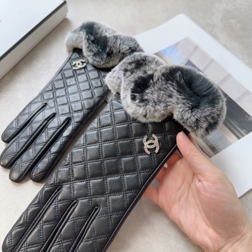 Cheap Chanel Gloves For Women #1250350 Replica Wholesale [$52.00 USD] [ITEM#1250350] on Replica Chanel Gloves