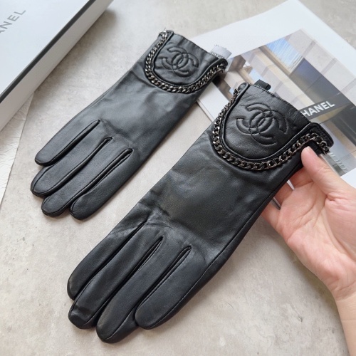 Cheap Chanel Gloves For Women #1250352 Replica Wholesale [$60.00 USD] [ITEM#1250352] on Replica Chanel Gloves