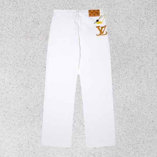 Cheap Louis Vuitton LV Jeans For Unisex #1250354 Replica Wholesale [$60.00 USD] [ITEM#1250354] on Replica Louis Vuitton LV Jeans