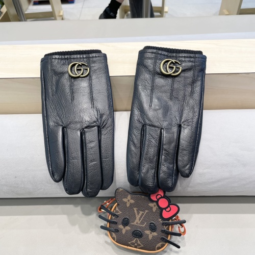 Cheap Gucci Gloves For Men #1250357 Replica Wholesale [$52.00 USD] [ITEM#1250357] on Replica Gucci Gloves