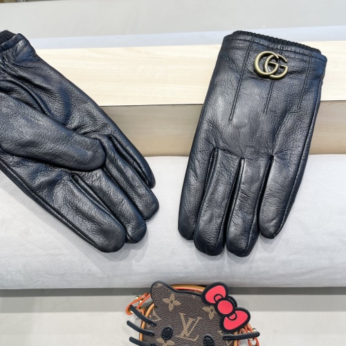 Cheap Gucci Gloves For Men #1250357 Replica Wholesale [$52.00 USD] [ITEM#1250357] on Replica Gucci Gloves