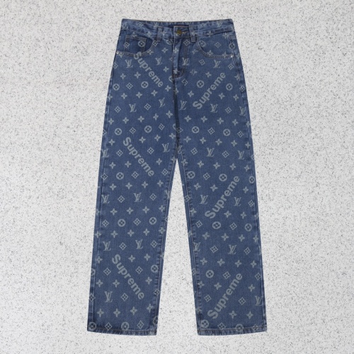 Cheap Louis Vuitton LV Jeans For Unisex #1250358 Replica Wholesale [$60.00 USD] [ITEM#1250358] on Replica Louis Vuitton LV Jeans