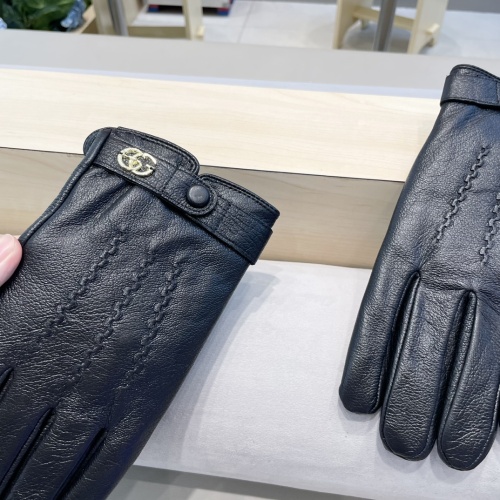 Cheap Gucci Gloves For Men #1250359 Replica Wholesale [$52.00 USD] [ITEM#1250359] on Replica Gucci Gloves