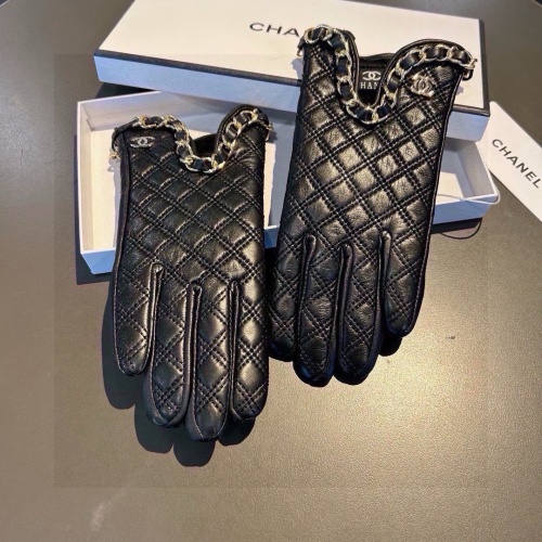 Cheap Chanel Gloves For Women #1250550 Replica Wholesale [$42.00 USD] [ITEM#1250550] on Replica Chanel Gloves