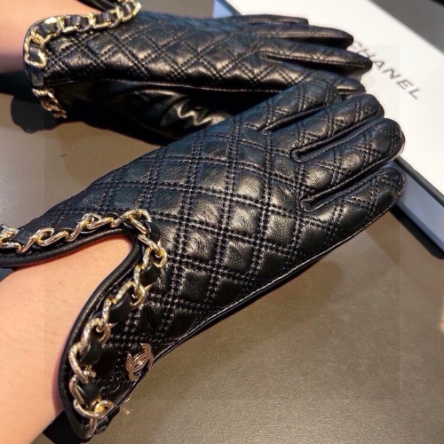 Cheap Chanel Gloves For Women #1250550 Replica Wholesale [$42.00 USD] [ITEM#1250550] on Replica Chanel Gloves