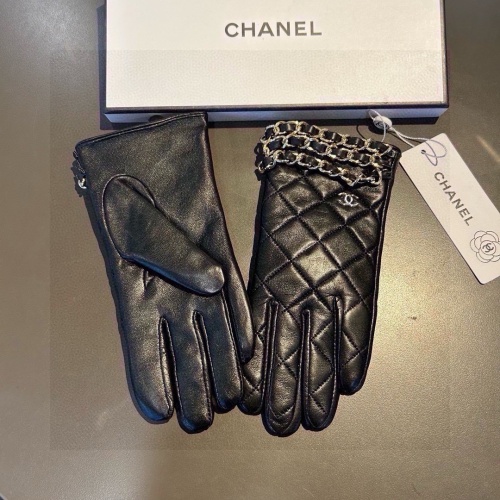 Cheap Chanel Gloves For Women #1250551 Replica Wholesale [$42.00 USD] [ITEM#1250551] on Replica Chanel Gloves