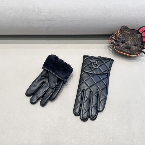 Cheap Louis Vuitton LV Gloves For Women #1250695 Replica Wholesale [$48.00 USD] [ITEM#1250695] on Replica Louis Vuitton LV Gloves